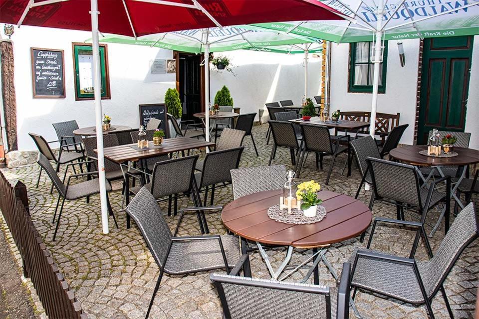 Pension Goldener Zwinger Meiningen Bagian luar foto